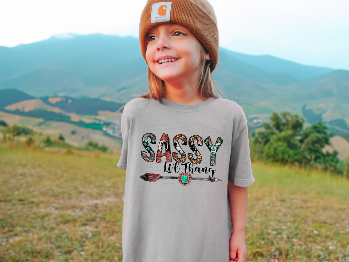 Sassy Lil Thang Multi Font 116262 DTF Transfer