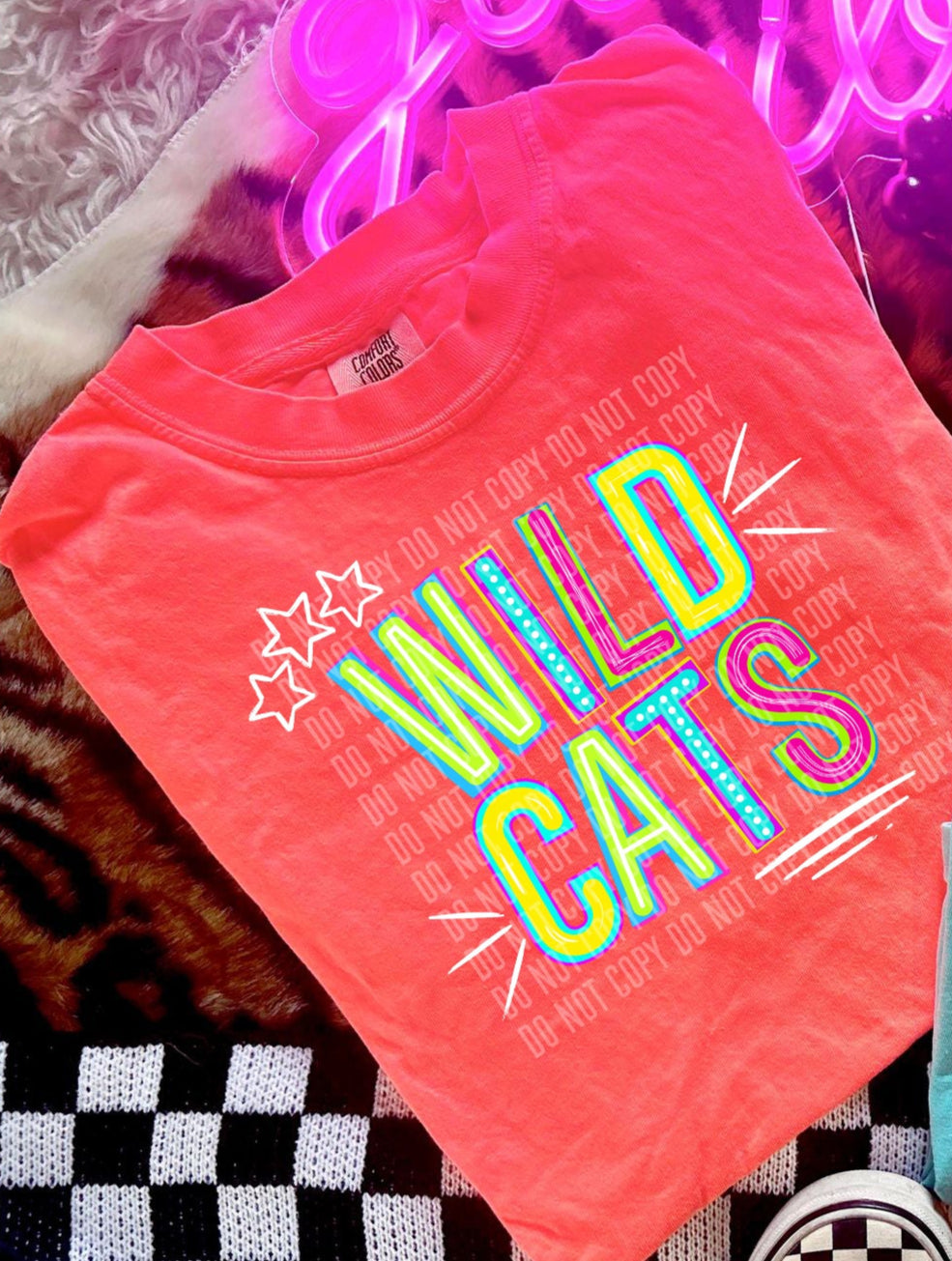 Wildcats Colorful (Caplinger) DTF transfer