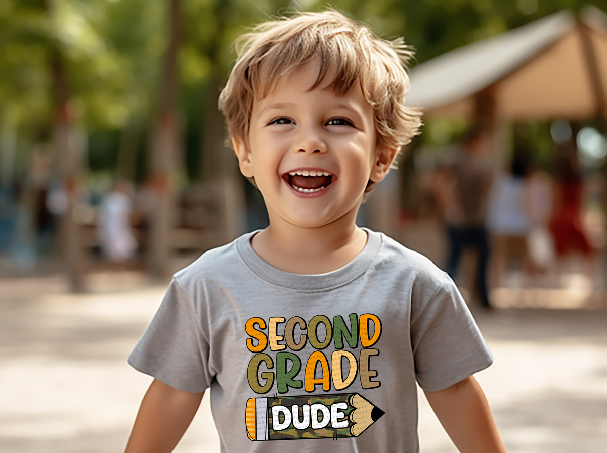 Second Grade Dude 42536 DTF transfer
