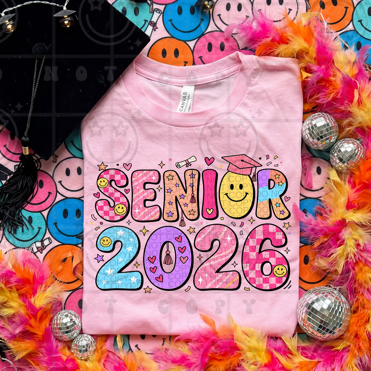 Senior 2026 doodle (HW) DTF Transfer