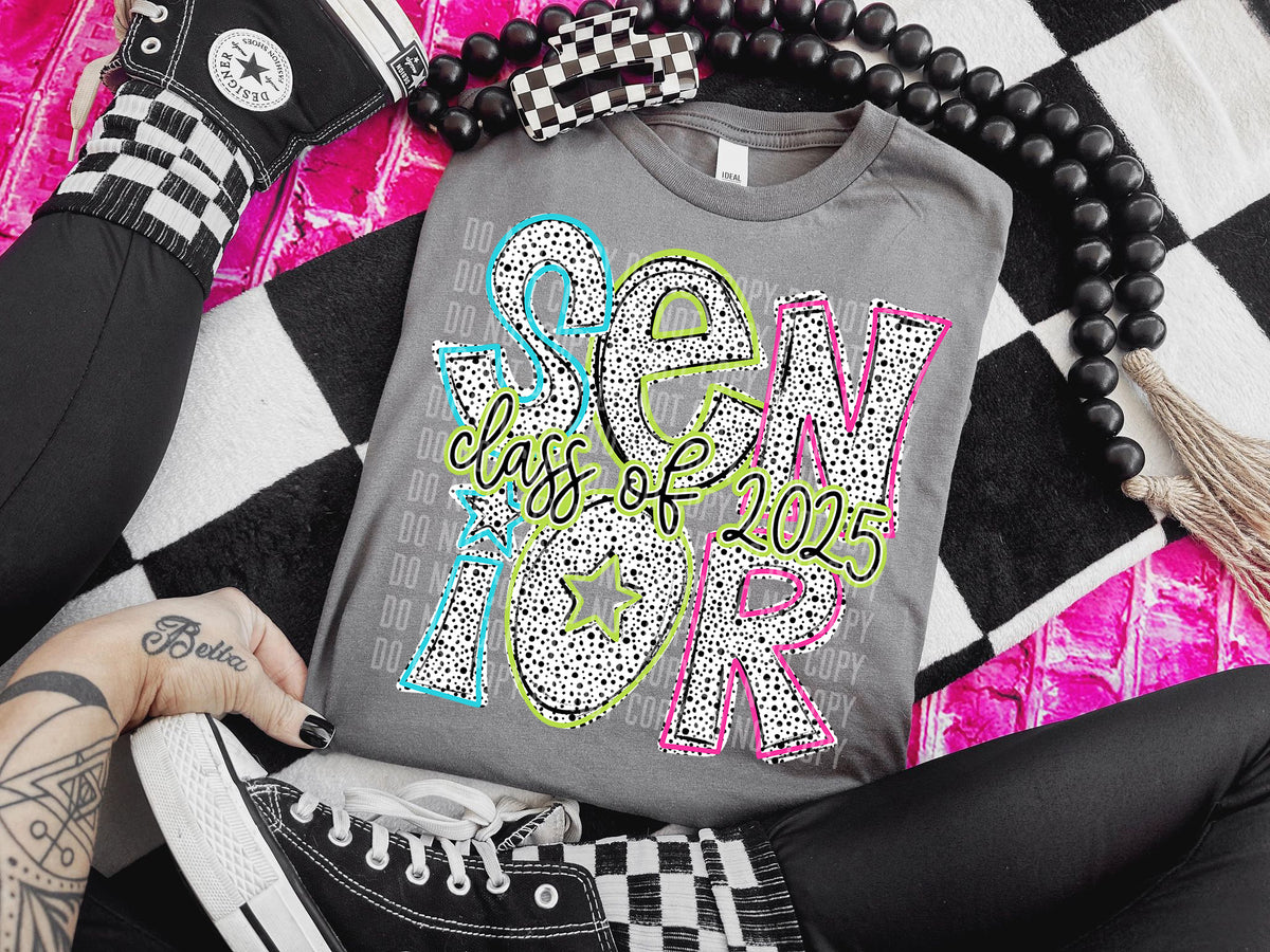 Senior Class of 2025 Stone 54766 DTF transfer