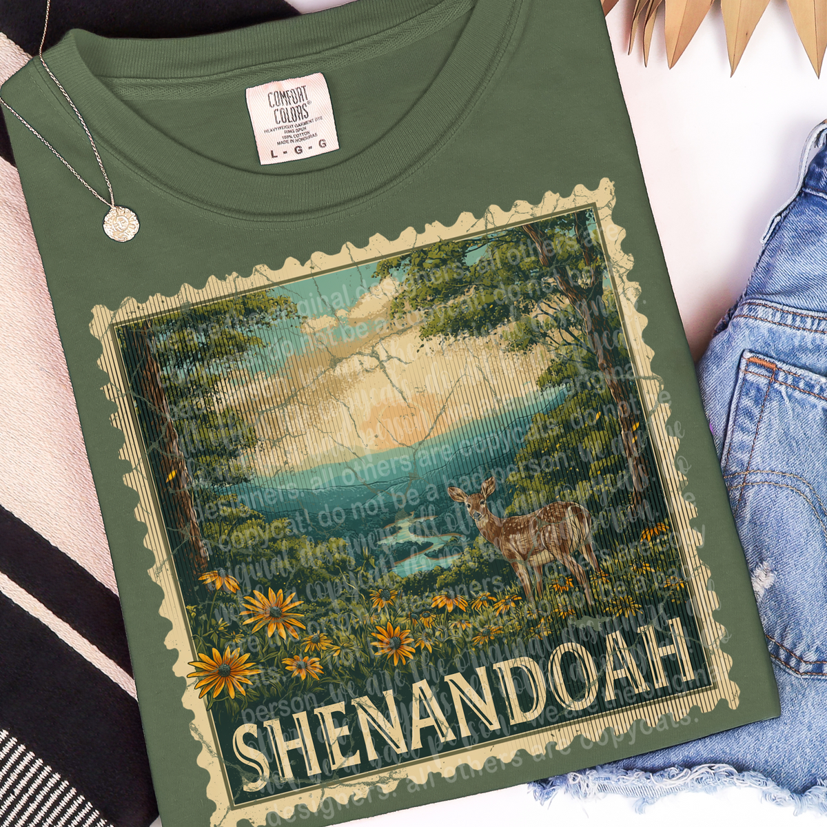 Shanadoah stamp (TTD) DTF transfer