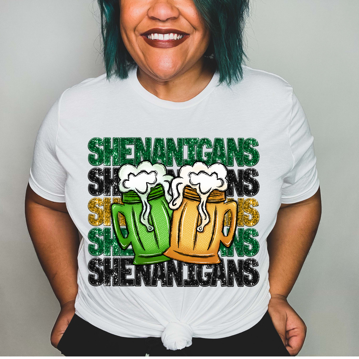 Shenanigans stacked with beers (CITY) 24347 DTF transfer – Mud & Grace ...