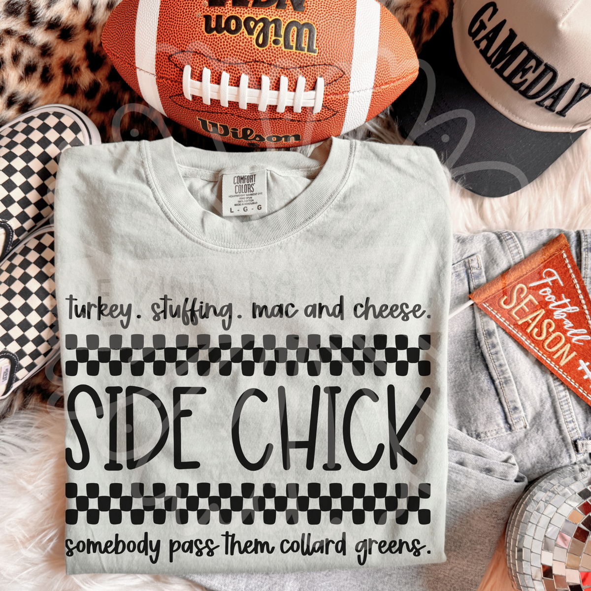 Side chick foods (Vehement) DTF Transfer