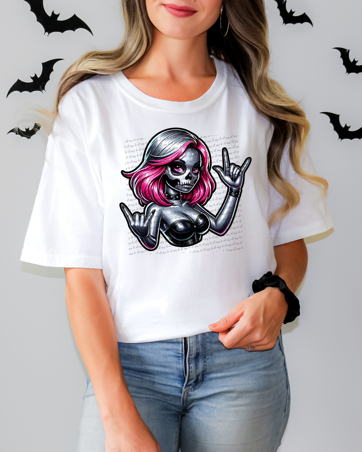 Skellie Rocker Girl 51760 DTF transfer