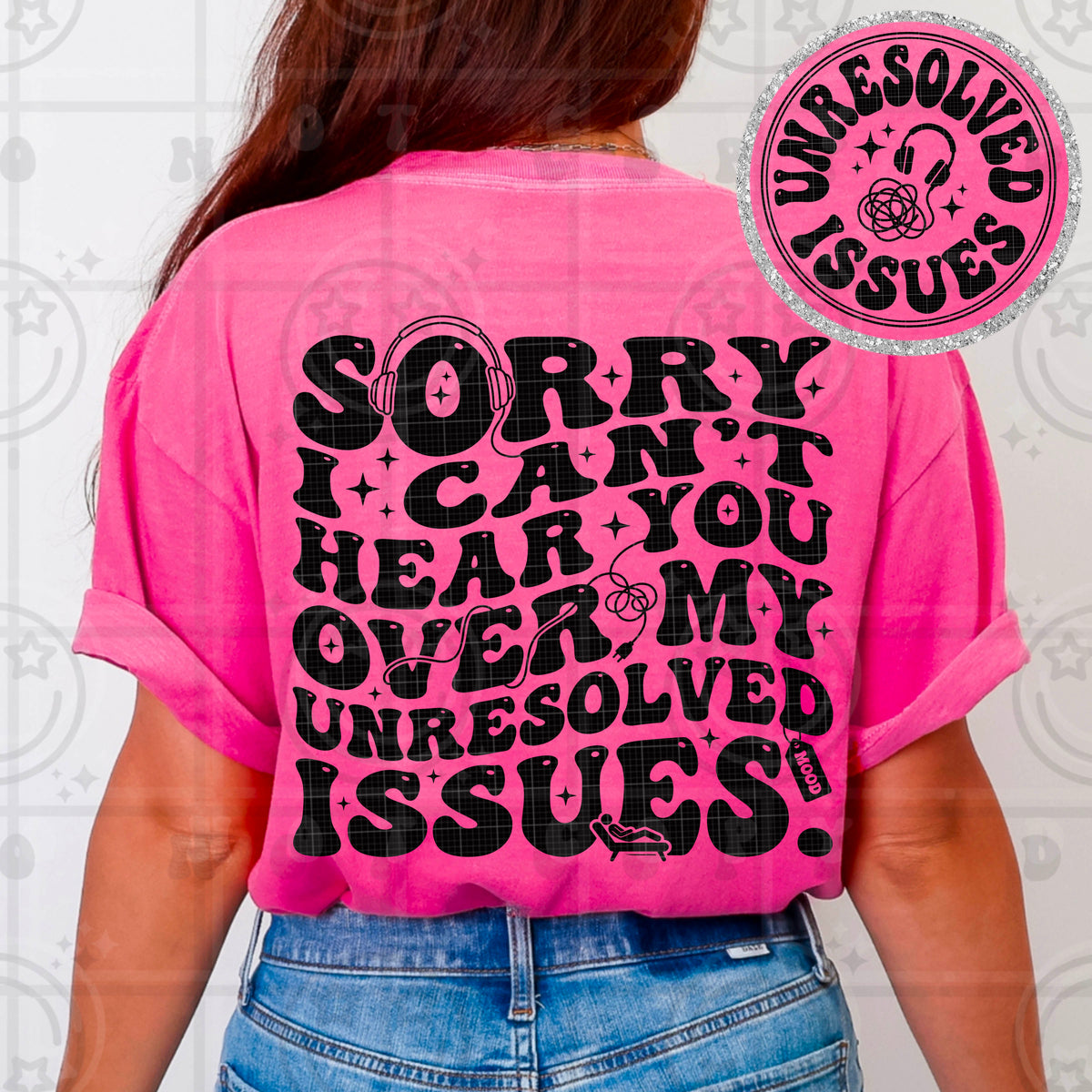 Unresolved issues (FRONT ONLY) (HW) DTF Transfer