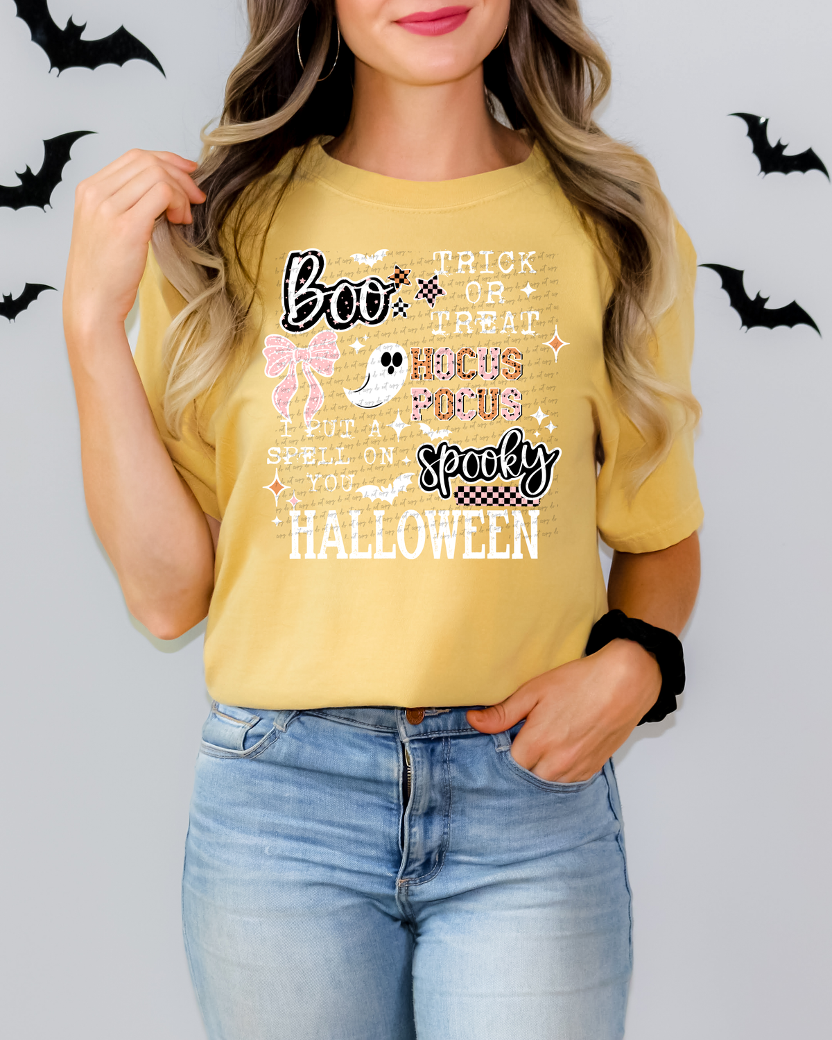 Spooky Quotes White Font 108706 DTF transfer