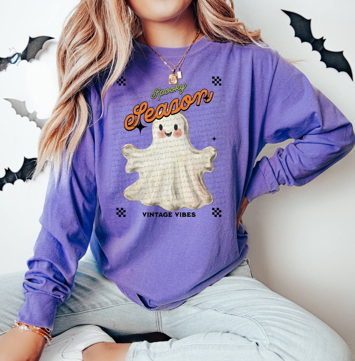 Spooky Season Vintage Vibes 59580 DTF Transfer