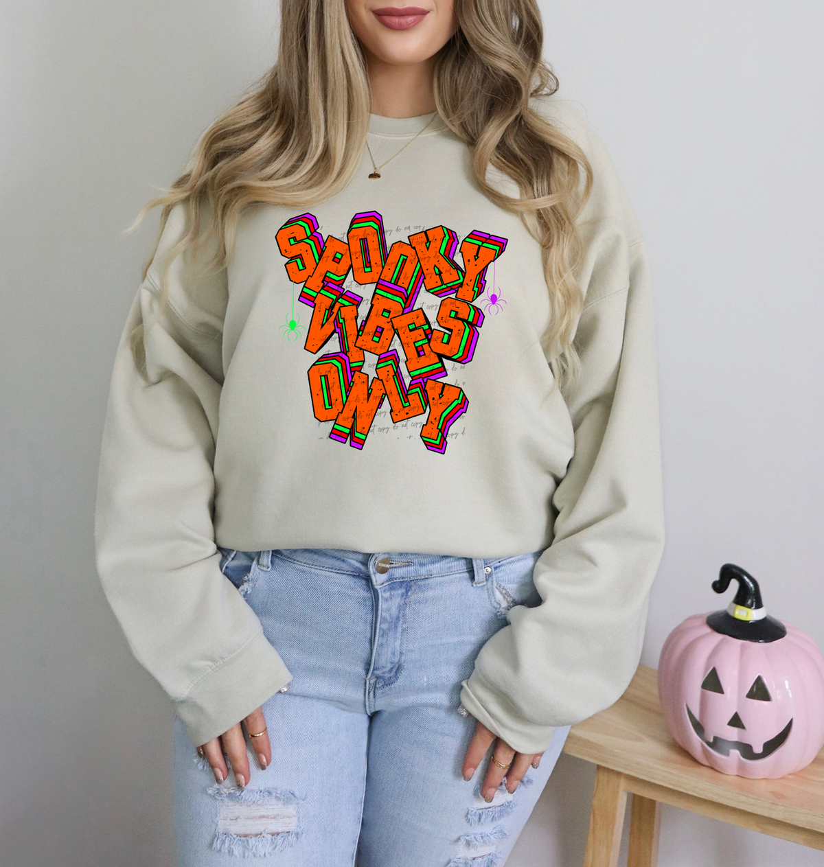 Spooky Vibes Only 46035 DTF transfer