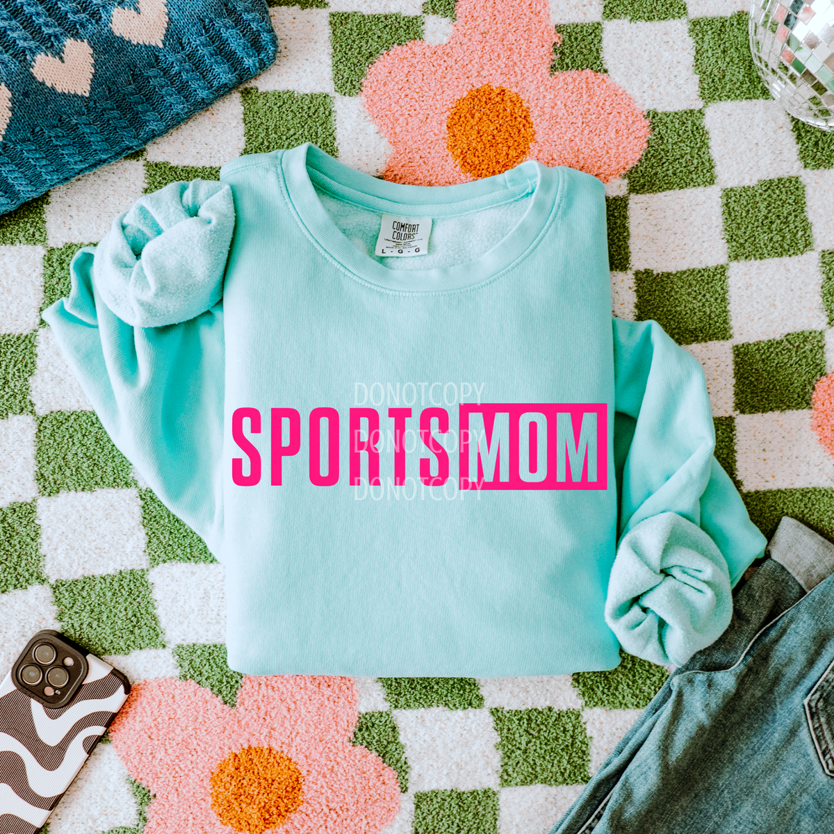 Sports mom PINK (CSG) DTF Transfer