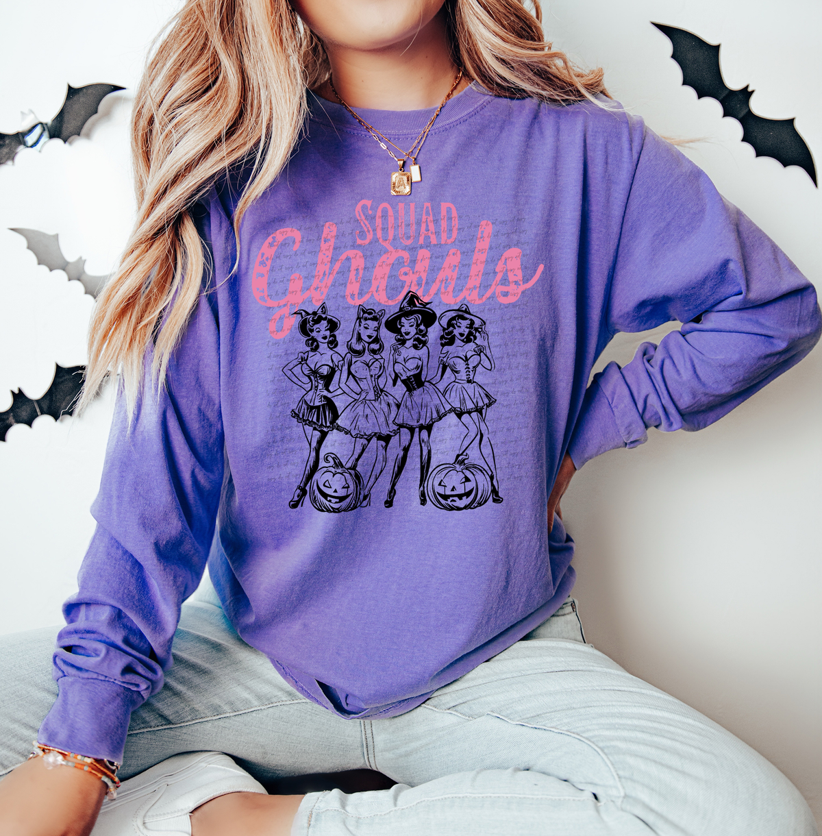 Squad Ghouls Halloween 54310 DTF transfer