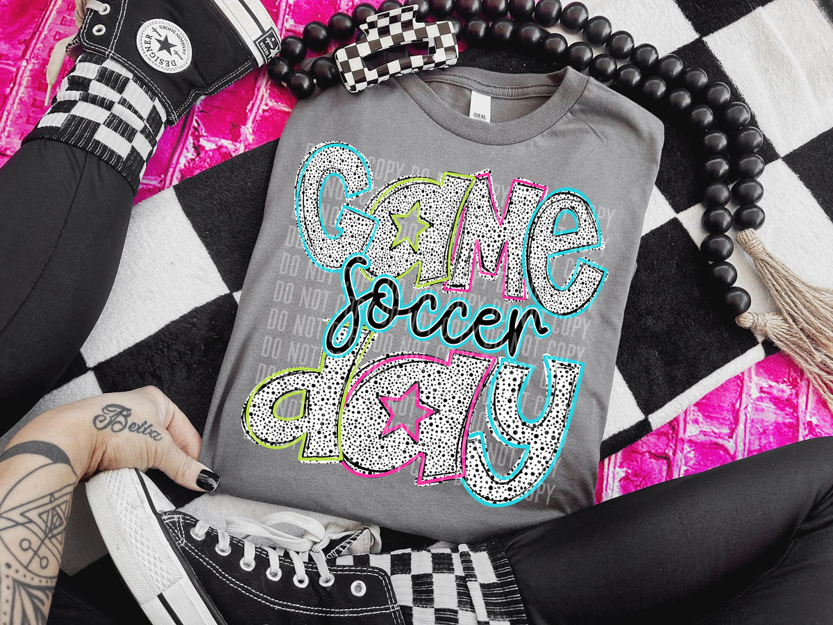 Game Day Soccer Star Dalm Stone 54772 DTF transfer