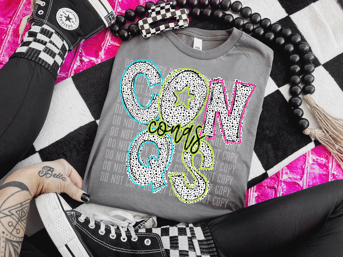 Conqs Star Dalm Stone 54785 DTF transfer