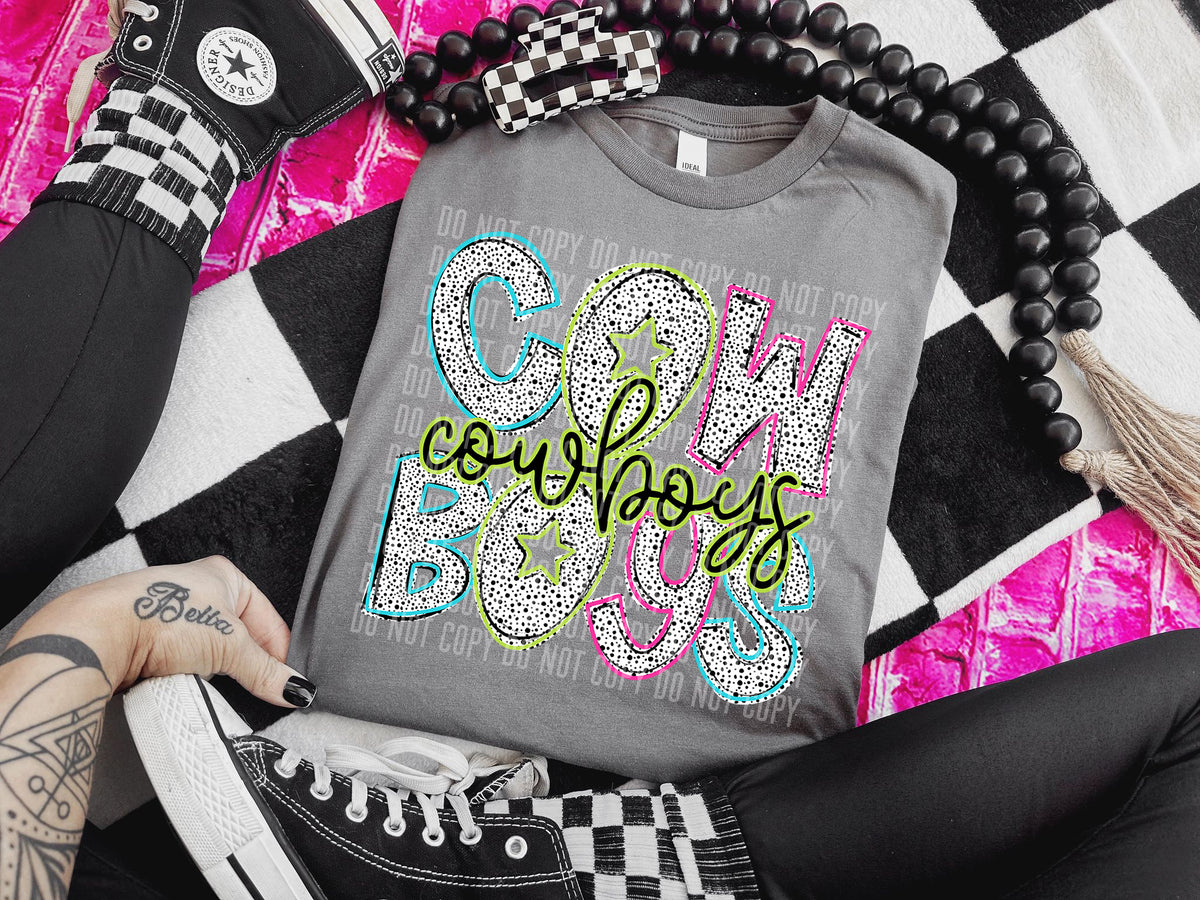 Cowboys Star Dalm Stone 54788 DTF transfer