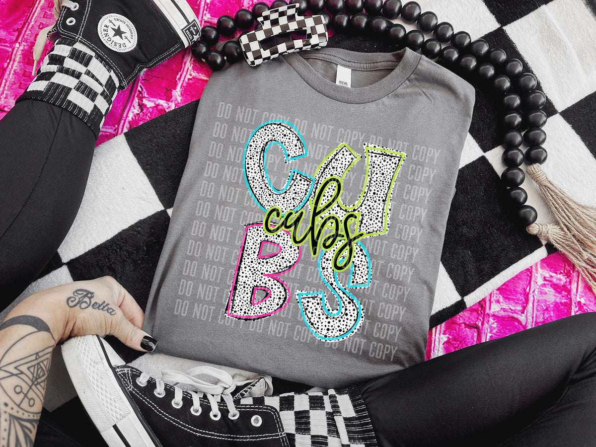 Cubs Star Dalm Stone 54791 DTF transfer