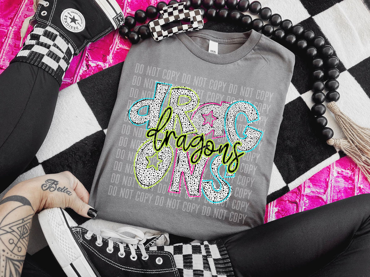 Dragons Star Dalm Stone 54795 DTF transfer