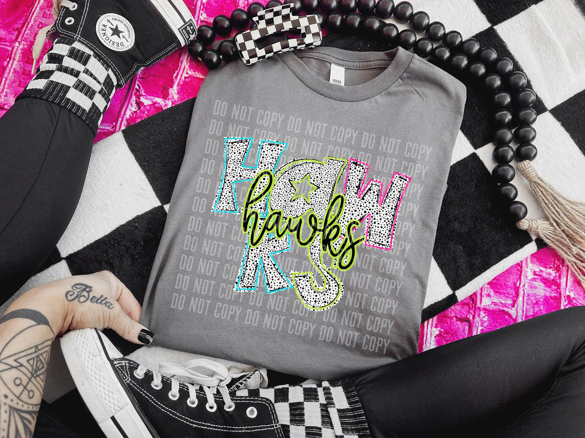 Hawks Star Dalm Stone 54803 DTF transfer