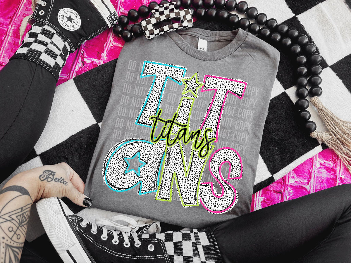 Titans Star Dalm Stone 54864 DTF transfer