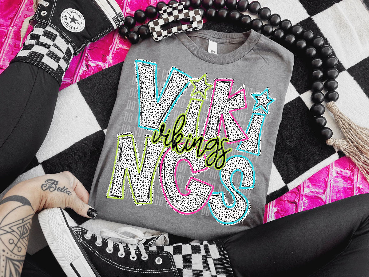 Vikings Star Dalm Stone 54869 DTF transfer