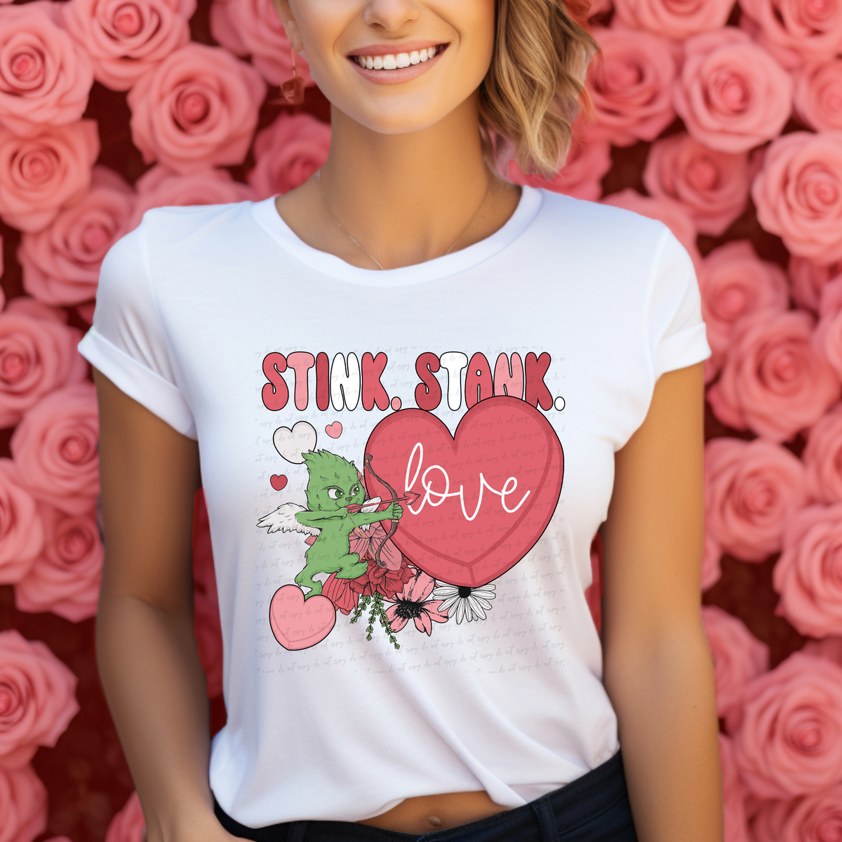 Stink Stank Love Archer 116987 DTF Transfer