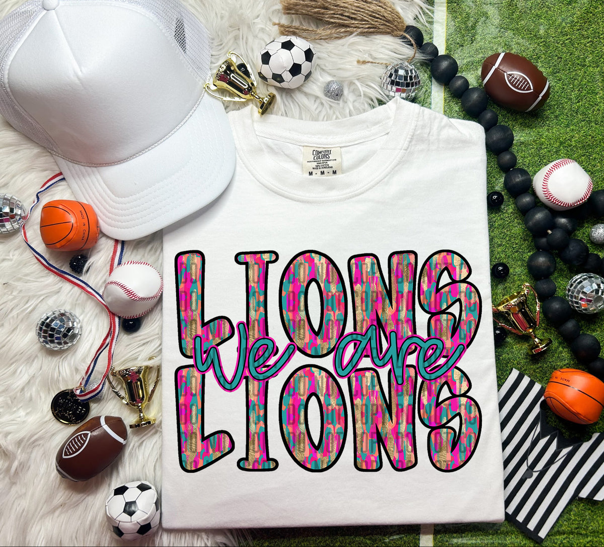 We Are Lions Brushstroke (CITY) 69755 DTF transfer