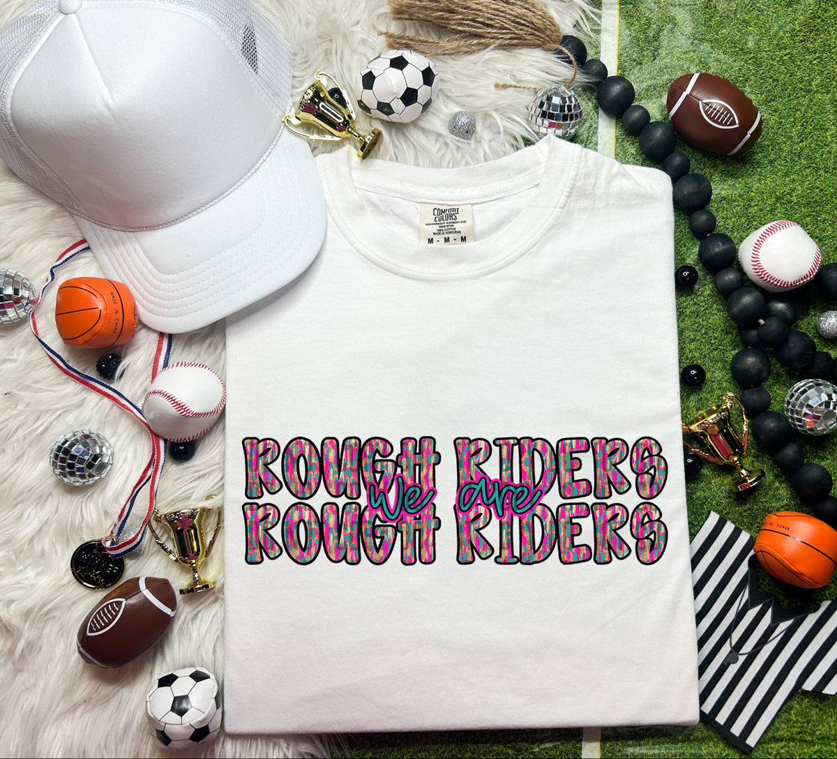 We Are Rough Riders Brushstroke (CITY) 69770 DTF transfer