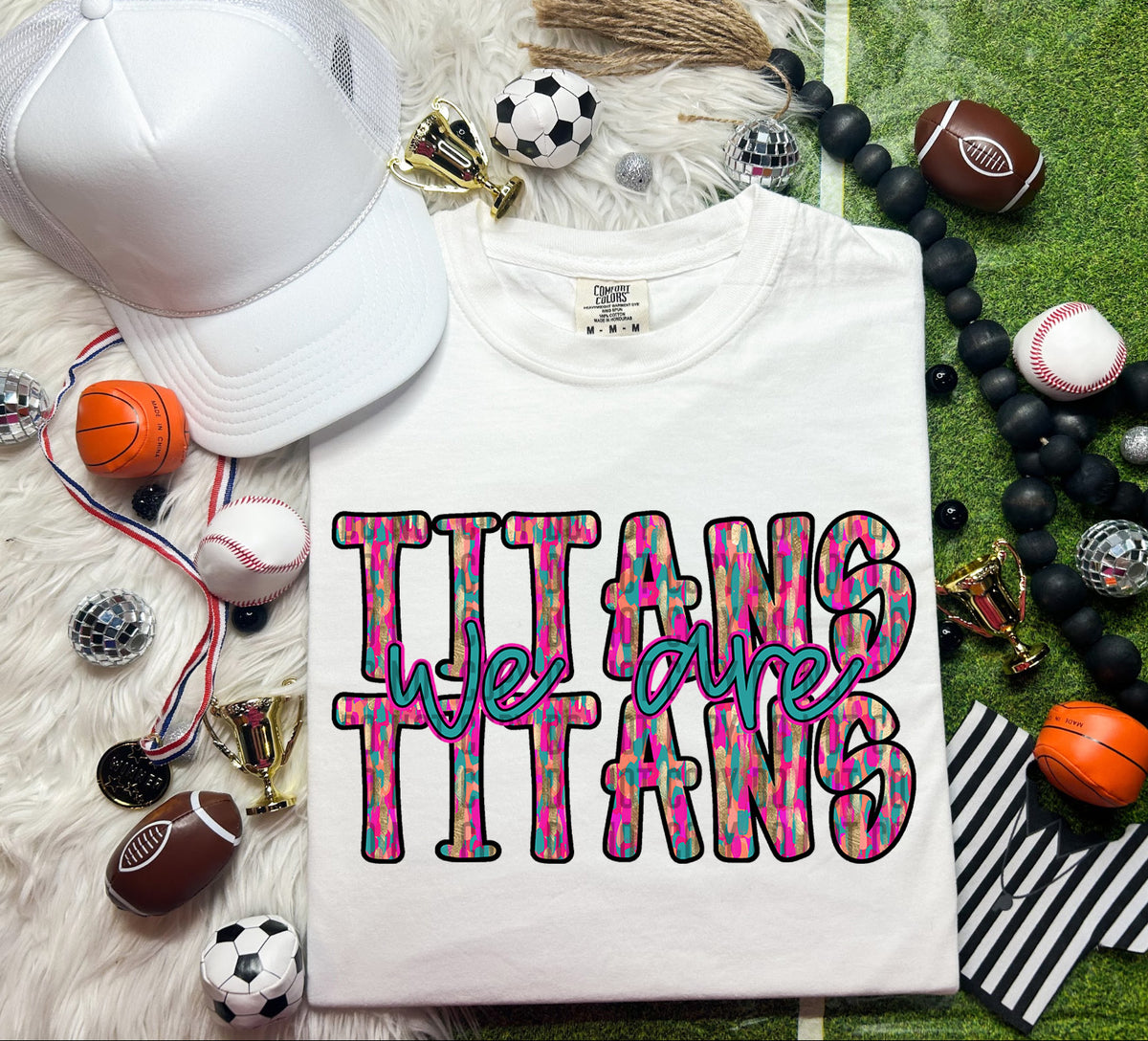 We Are Titans Brushstroke (CITY) 69776 DTF transfer