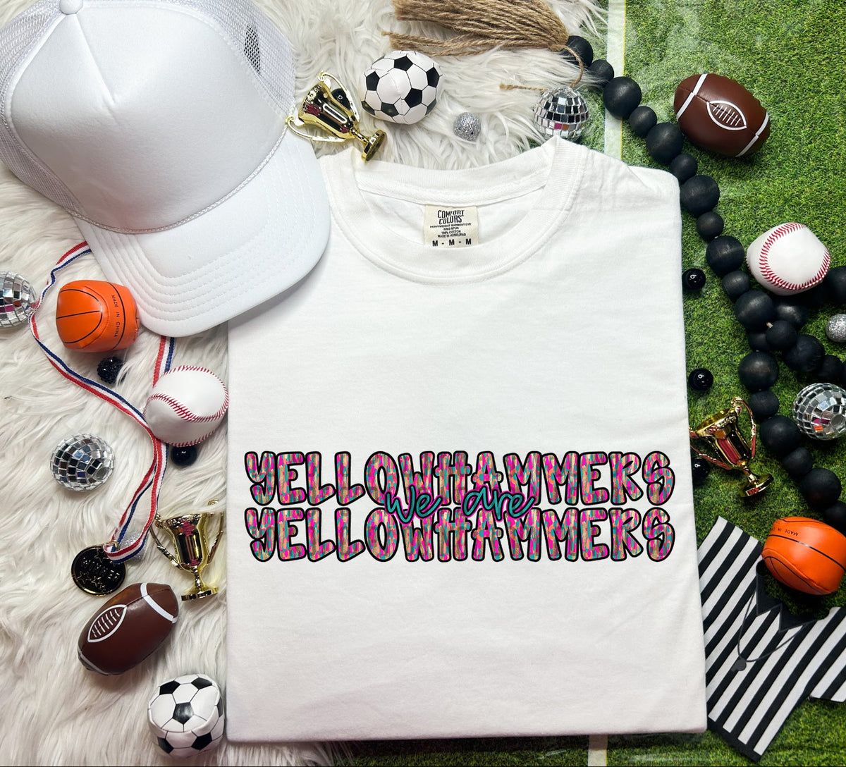 We Are Yellowhammers Brushstroke (CITY) 69782 DTF transfer