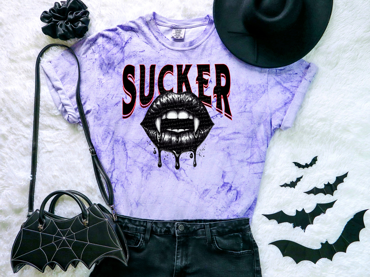 Sucker Drippy Lips 42412 DTF transfer