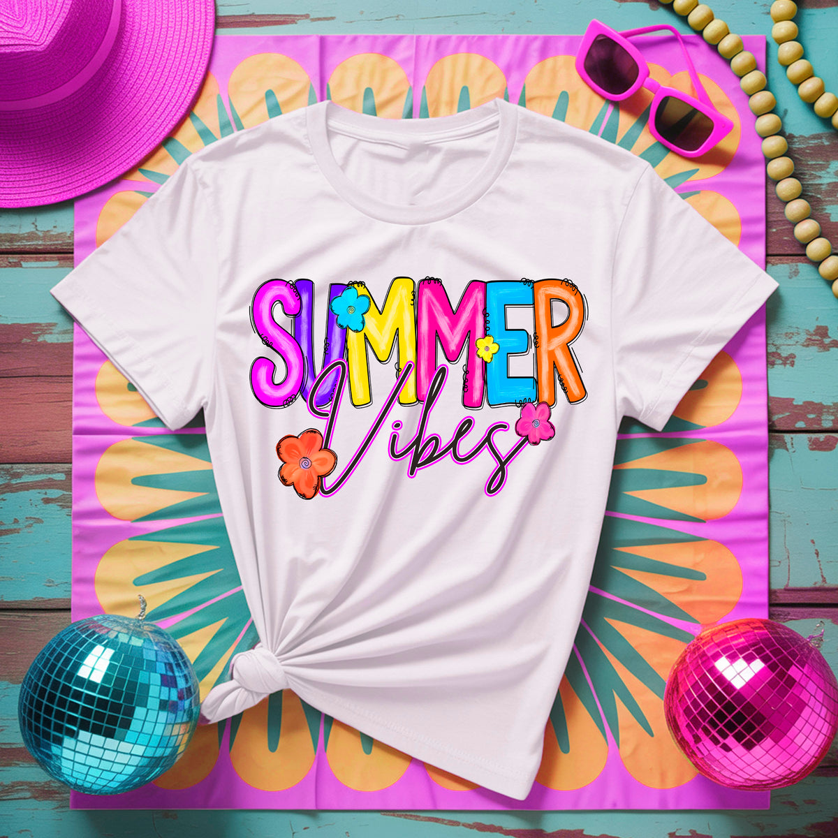 Summer vibes 103484 DTF transfer
