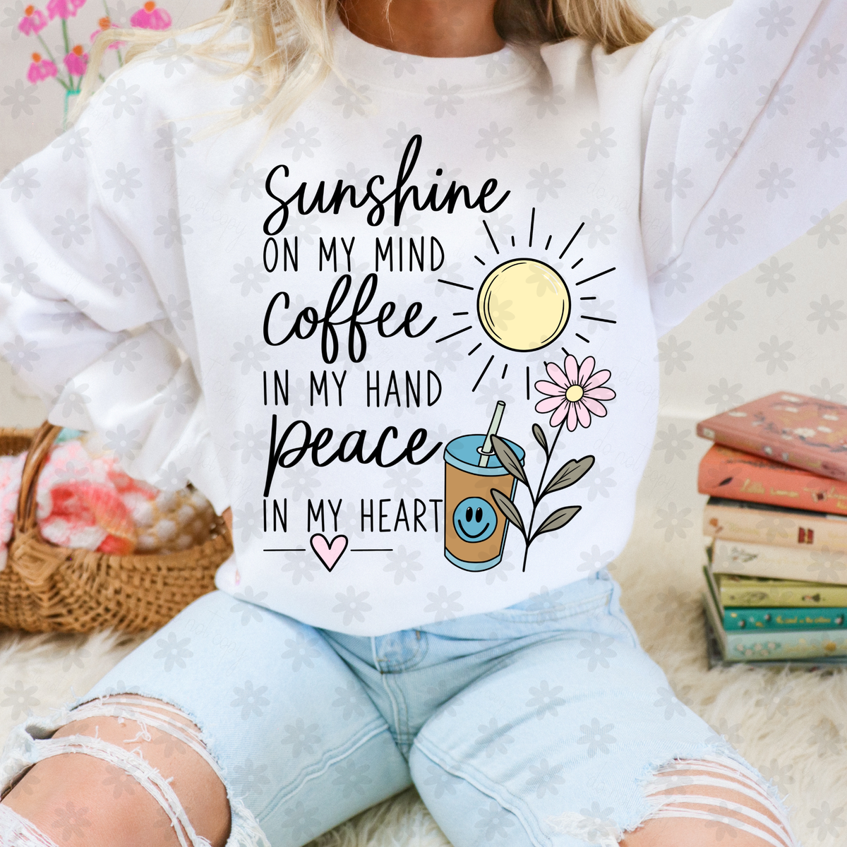 Peace in my heart (Dyed) DTF Transfer