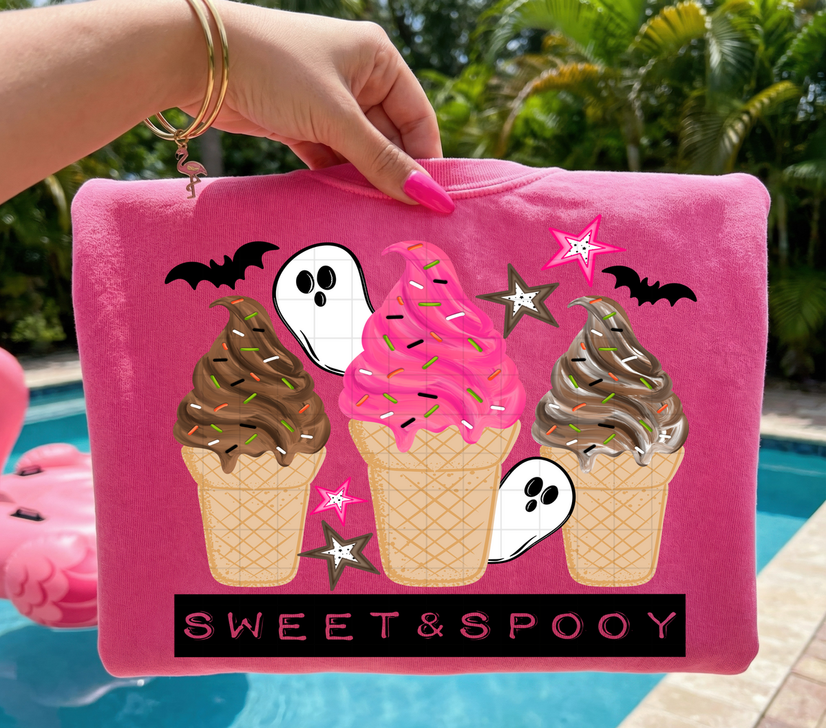 Sweet & spooky ice cream (Linda) DTF Transfer
