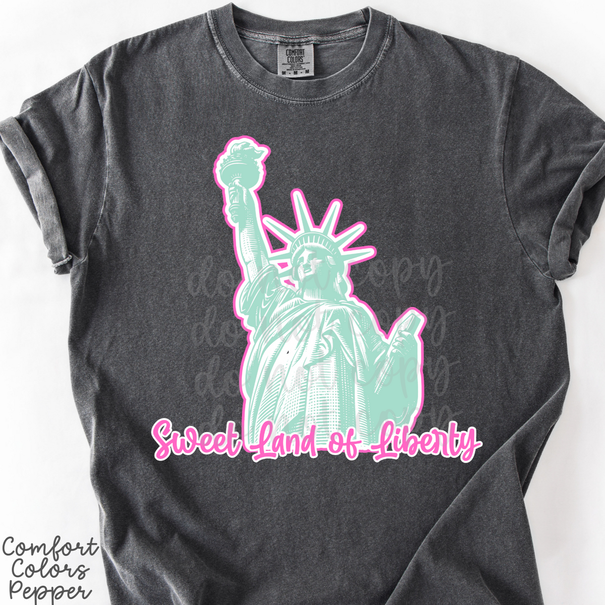 Sweet land of Liberty (Parker) DTF transfer