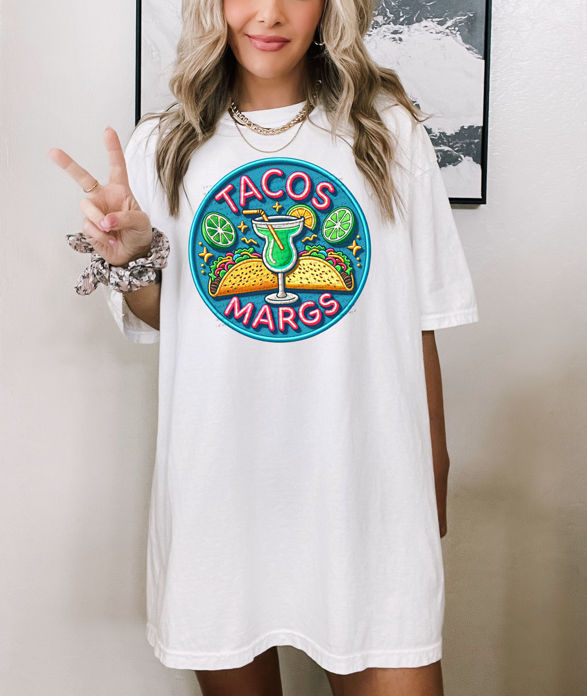 Tacos And Margs 42670 DTF transfer