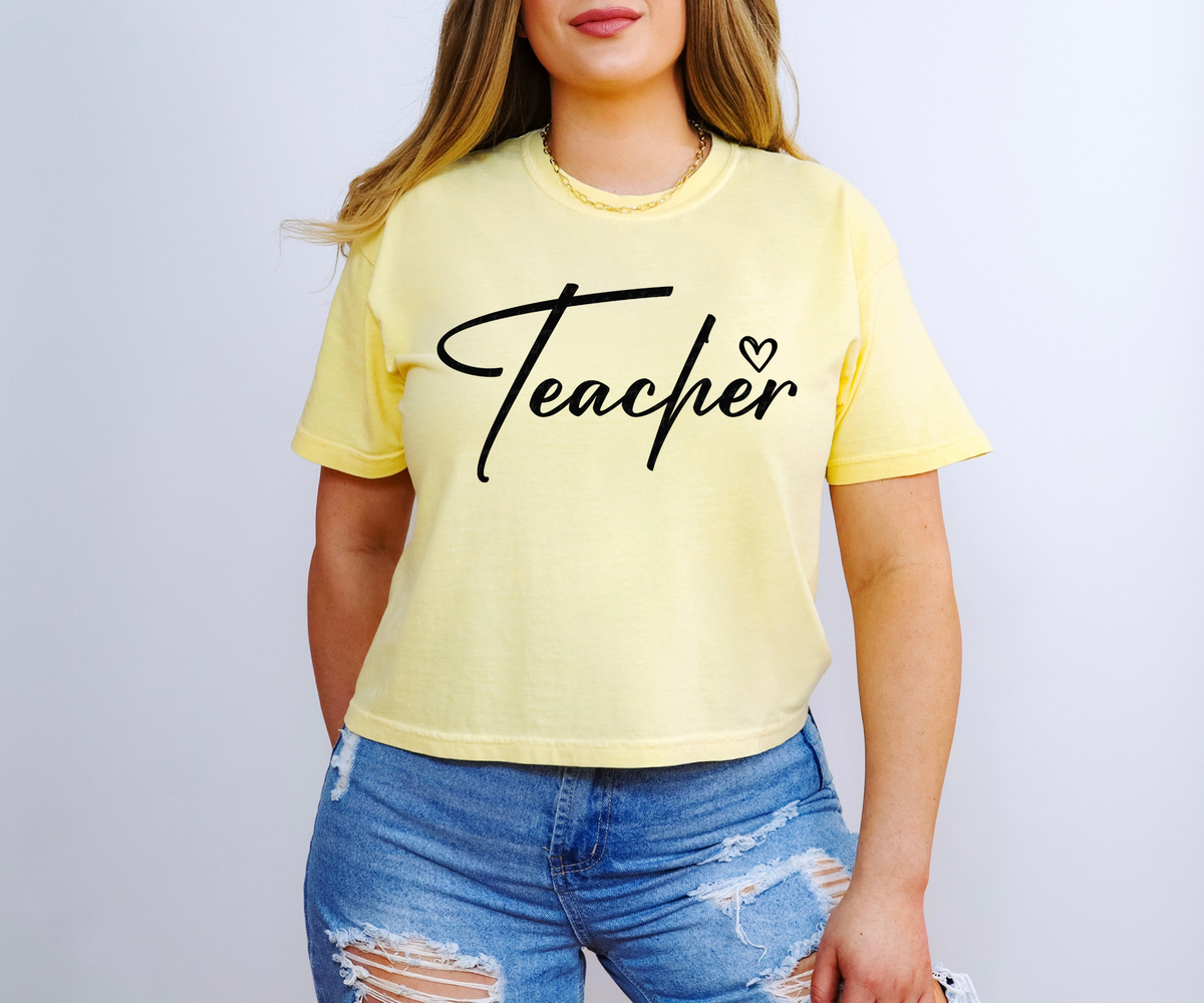 Teacher Heart 117180 DTF Transfer