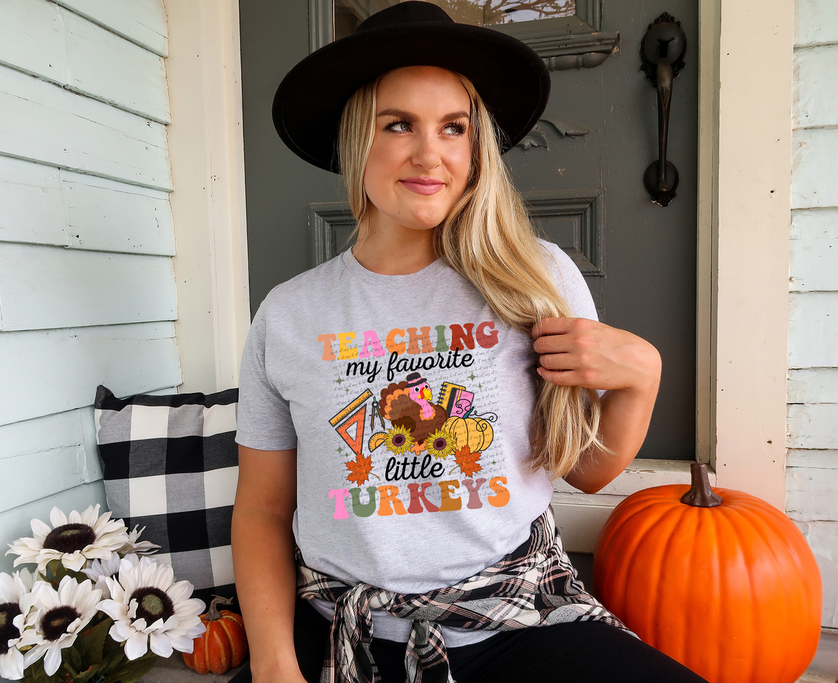 Teaching My Favorite Little Turkeys 42419 DTF transfer