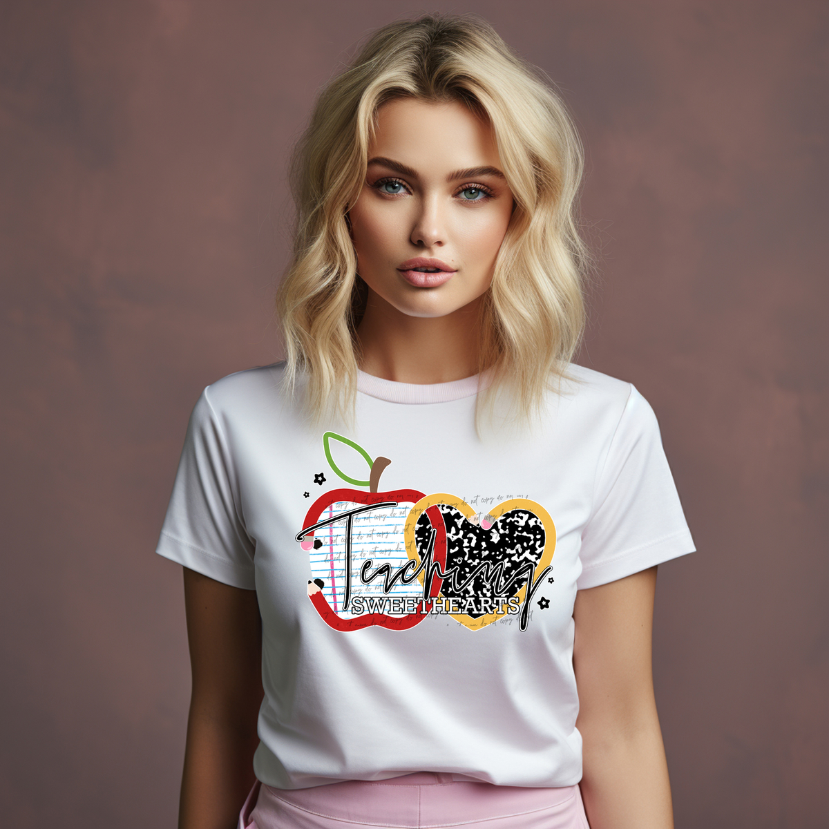 Teaching Sweethearts 46043 DTF transfer