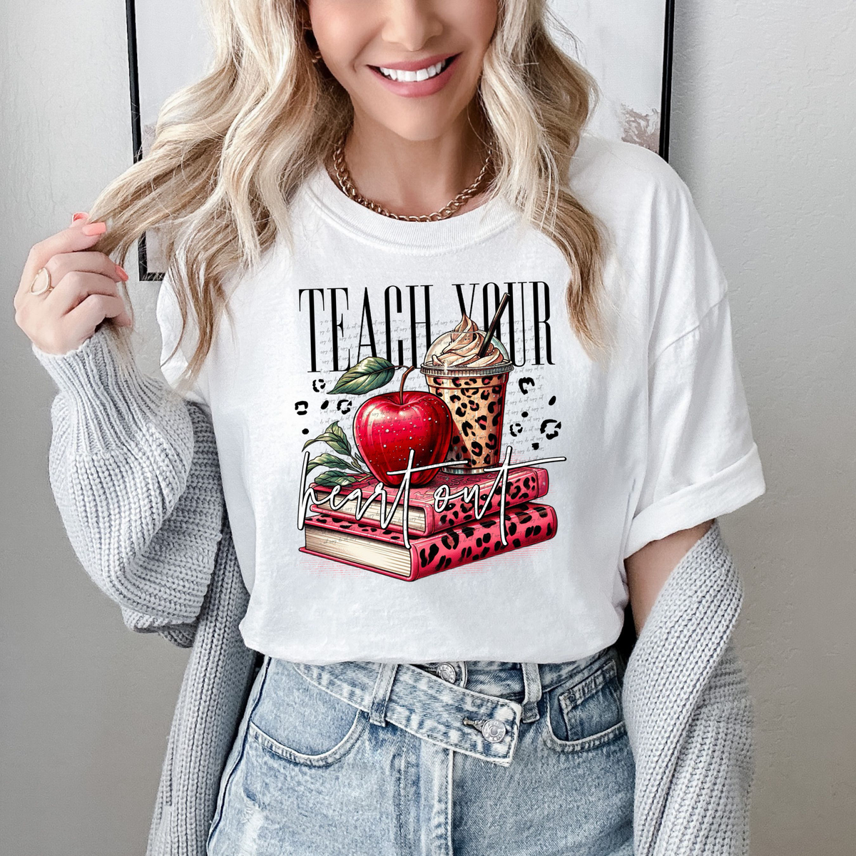 Teach Your Heart Out 42640 DTF transfer