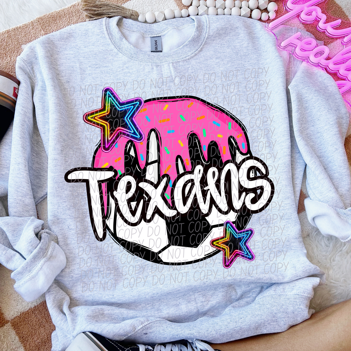 Dripping SOCCER Texans (CITY) DTF transfer