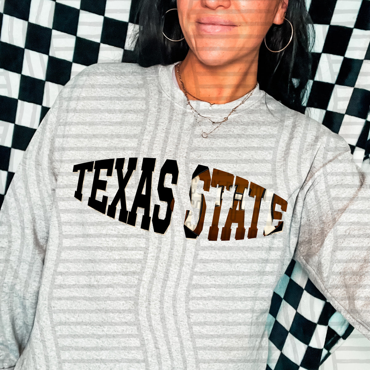 Texas state varsity clipped football (Caplinger) DTF transfer