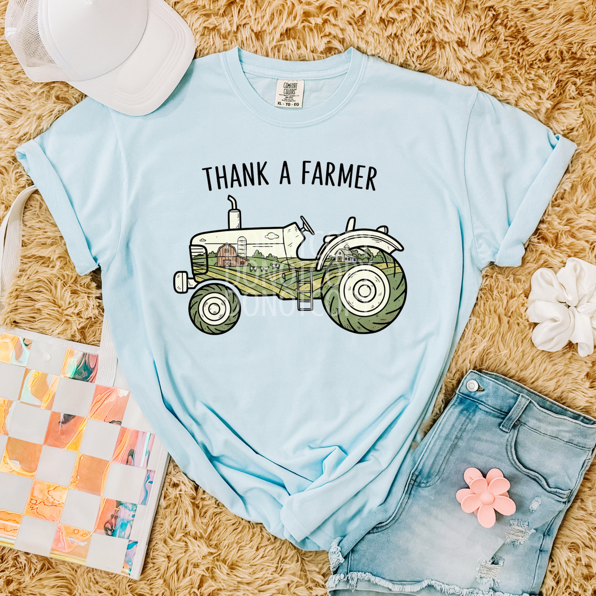 Thank a farmer (CSG) DTF Transfer