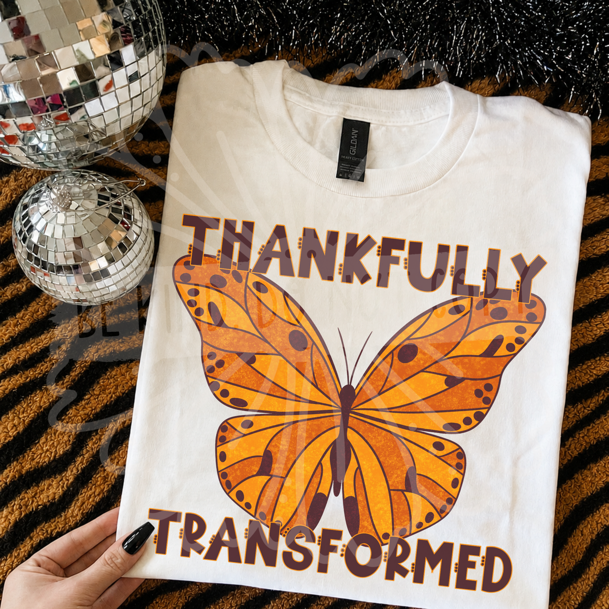 Thankfully transformed (Vehement) DTF Transfer