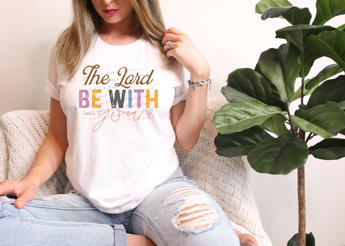 The Lord Be With You 42428 DTF transfer