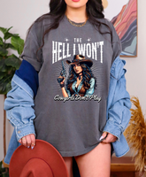 The Hell I Won't Cowgirls Don't Play 59584 DTF Transfer