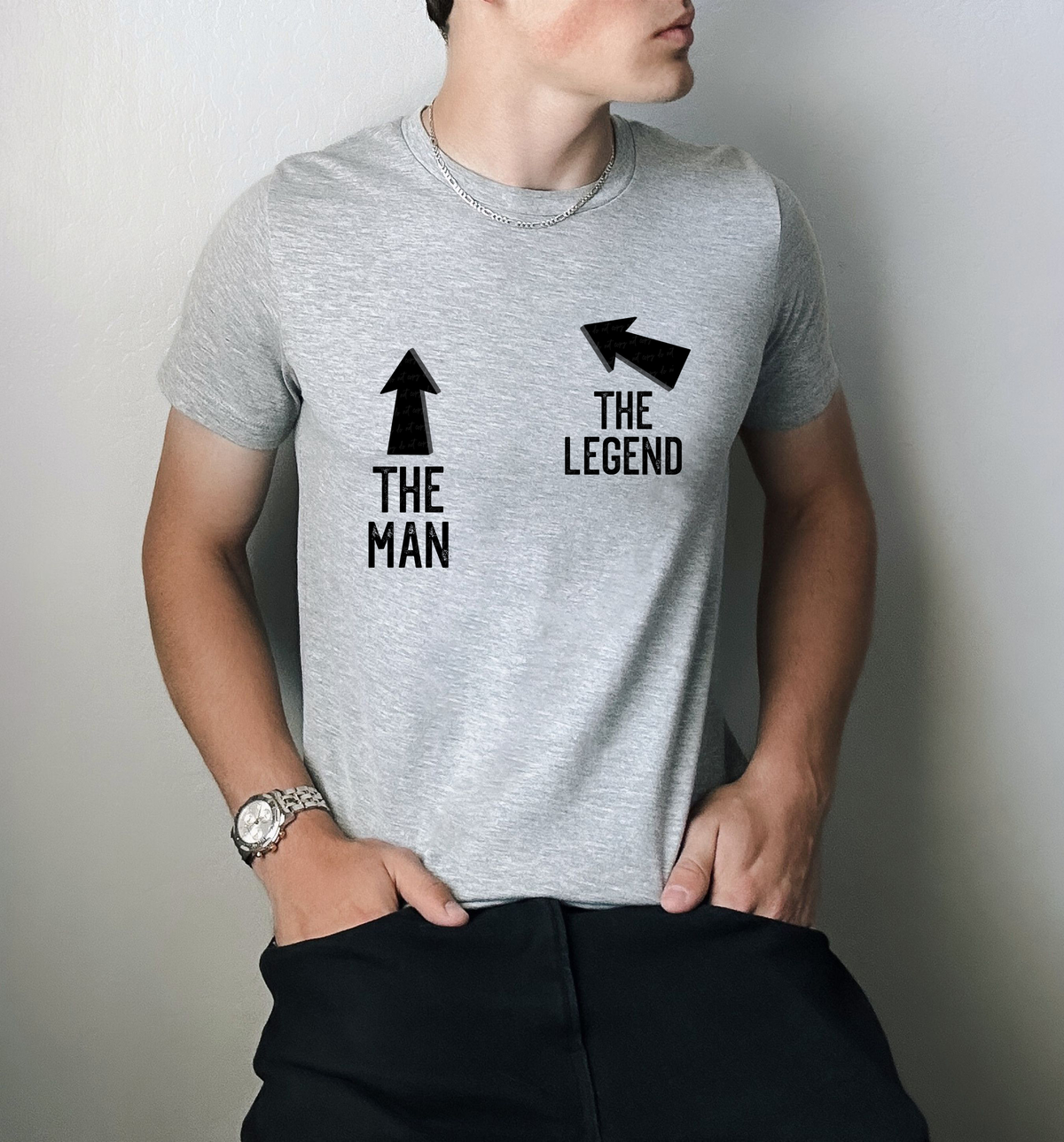 The Man The Legend Arrow 116874 DTF Transfer