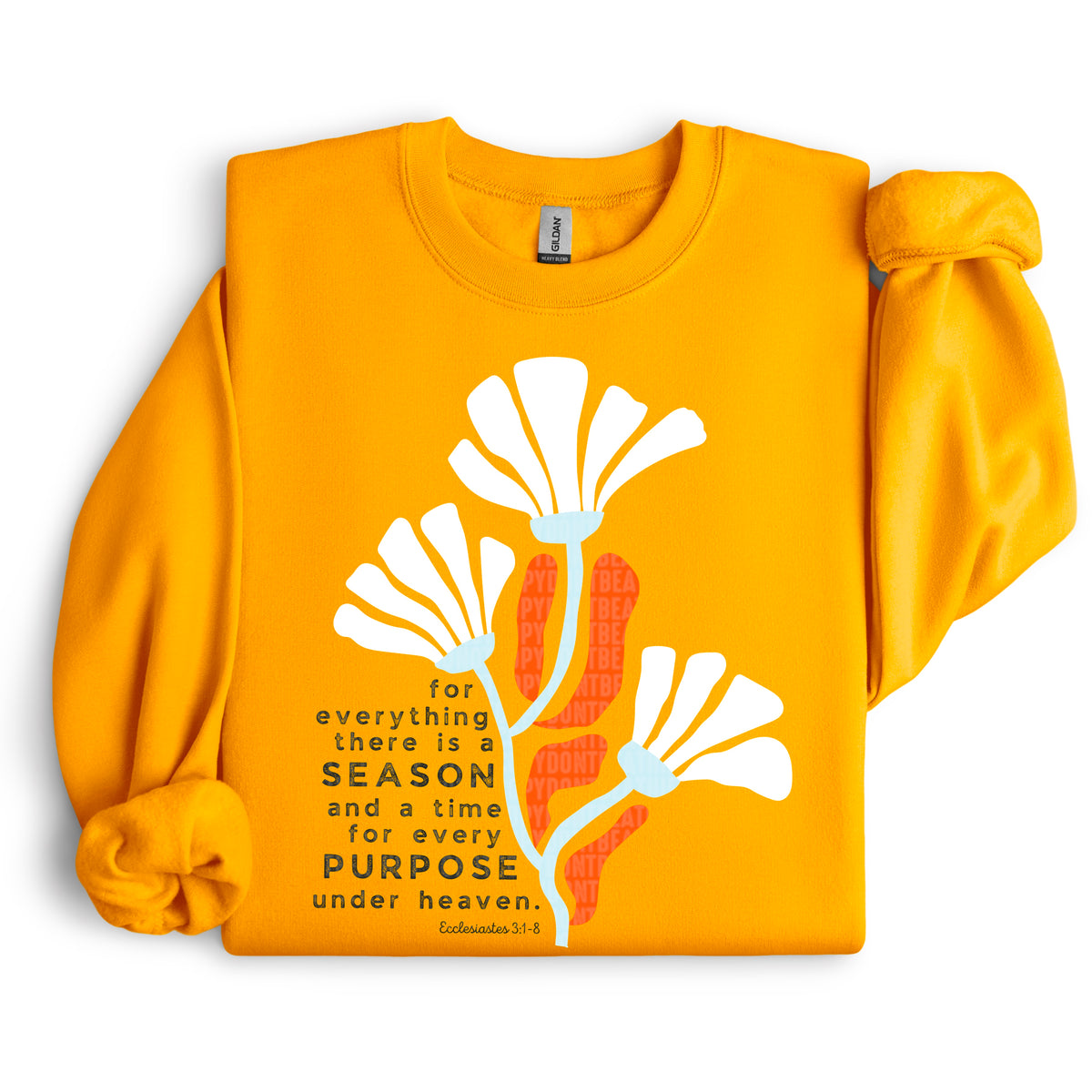 For everything there is a season cream NO frame 106049 DTF transfer