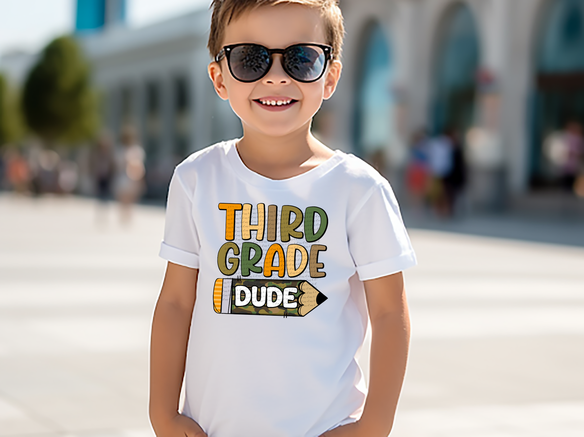 Third Grade Dude 42543 DTF transfer