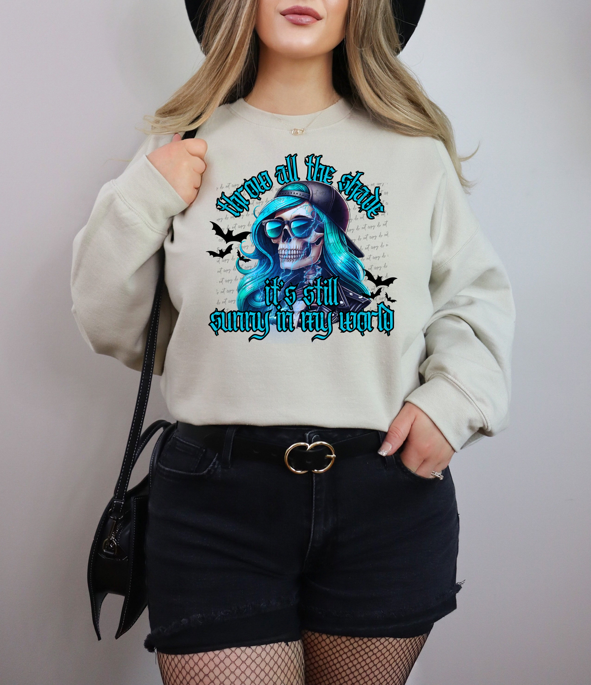 Throw All The Shade It's Still Sunny In My World 42854 DTF transfer