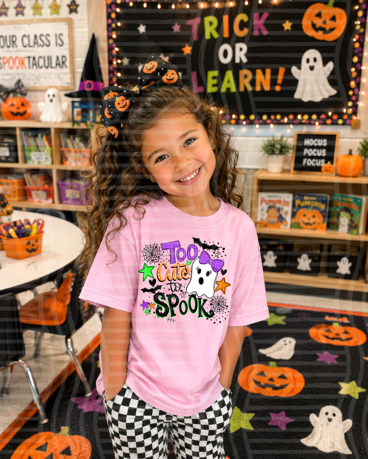 To cute to spook (Caplinger) DTF Transfers