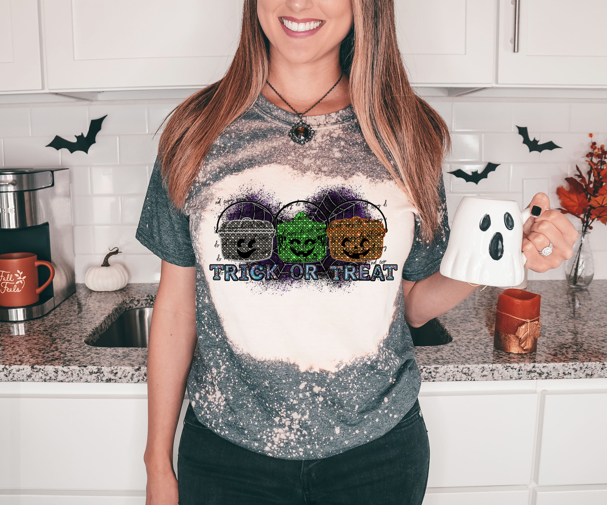 Trick Or Treat Basket 42646 DTF transfer